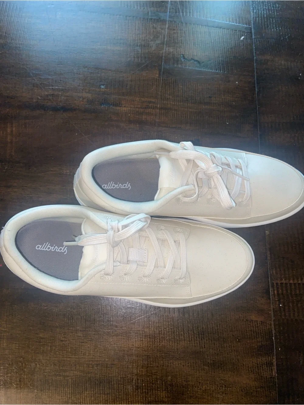 Ladies All Birds pacer Sneaker in Off-White size 9